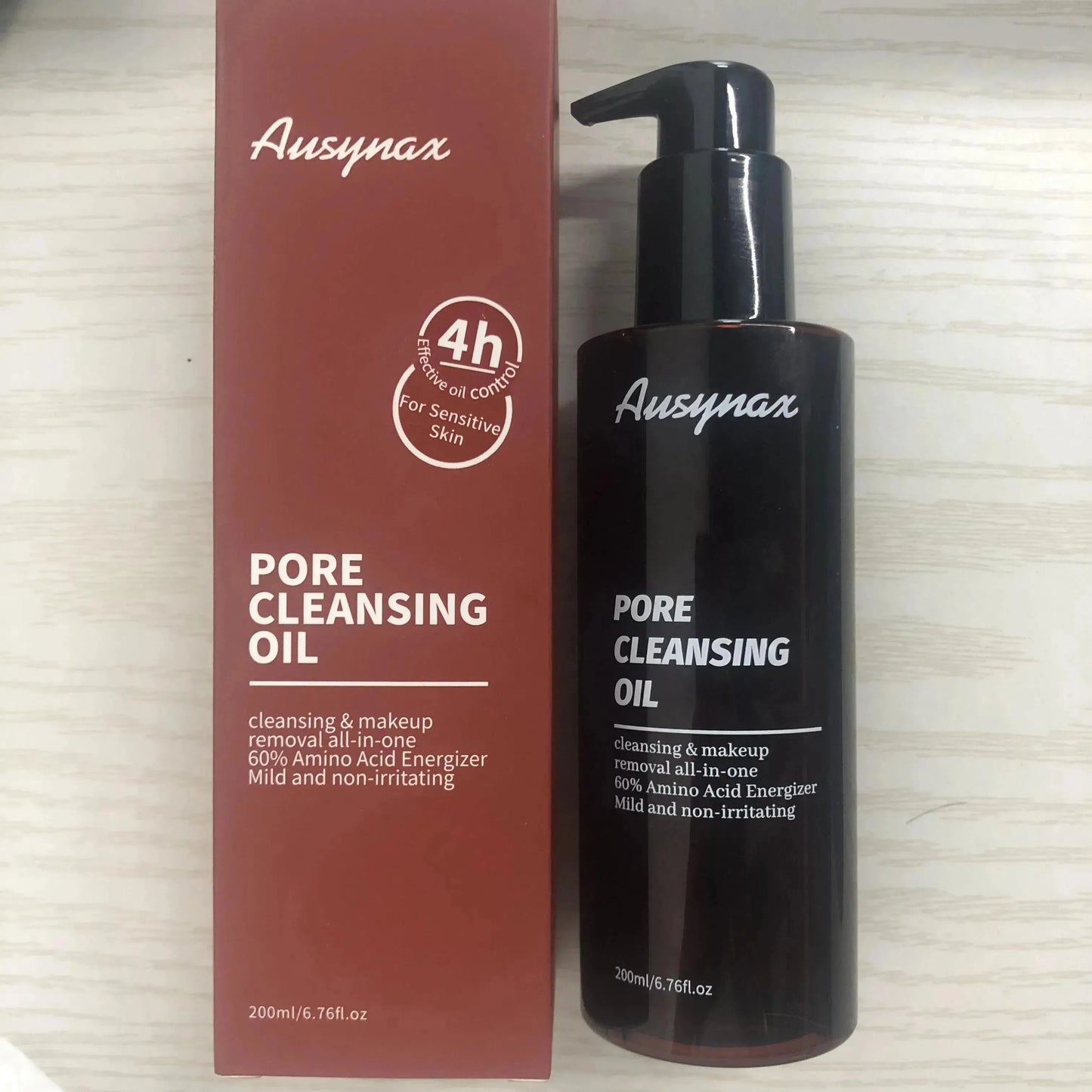 Ausynax Pore Cleansing Oil Gentle, Double cleansing two-in-one.BlackheadCleanser and Makeup Remover for Sensitive Skin,Melts Makeup, Sunscreen and Environmental Pollutants,6.76 fl.oz. Smooth Exfoliate Plant Cosmetic - truelything.com