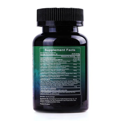 Shilajit Capsules - Enriched with Oyster Peptide, Seaweed Extract, and Asphaltum - truelything.com