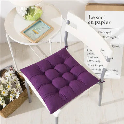 Chair Cushion Home Chair Cushion Thickened Soft Sedentary Not Tired Office Cushion Multi-color Optional