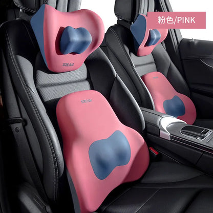 Car Headrest Car Car Seat Memory Foam Neck Pillow Neck Waist Cushion