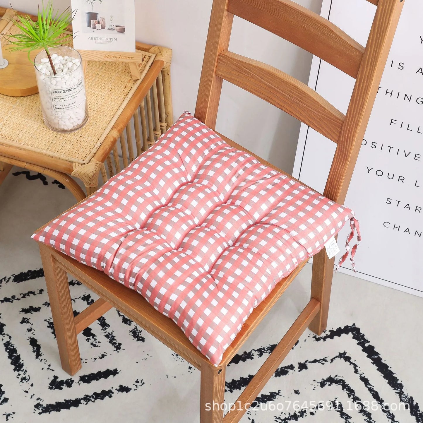 Chair Cushion Home Chair Cushion Thickened Soft Sedentary Not Tired Office Cushion Multi-color Optional