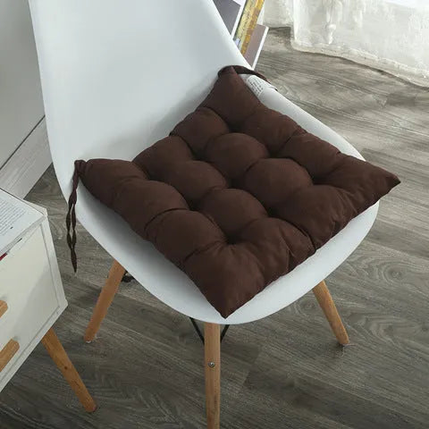 Chair Cushion Home Chair Cushion Thickened Soft Sedentary Not Tired Office Cushion Multi-color Optional