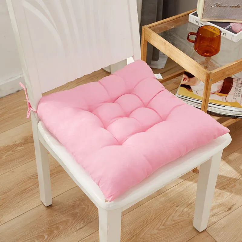 Chair Cushion Home Chair Cushion Thickened Soft Sedentary Not Tired Office Cushion Multi-color Optional