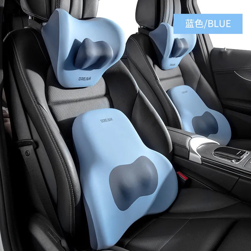 Car Headrest Car Car Seat Memory Foam Neck Pillow Neck Waist Cushion