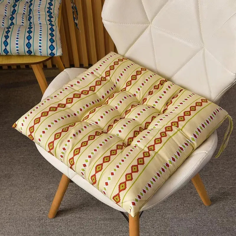 Chair Cushion Home Chair Cushion Thickened Soft Sedentary Not Tired Office Cushion Multi-color Optional