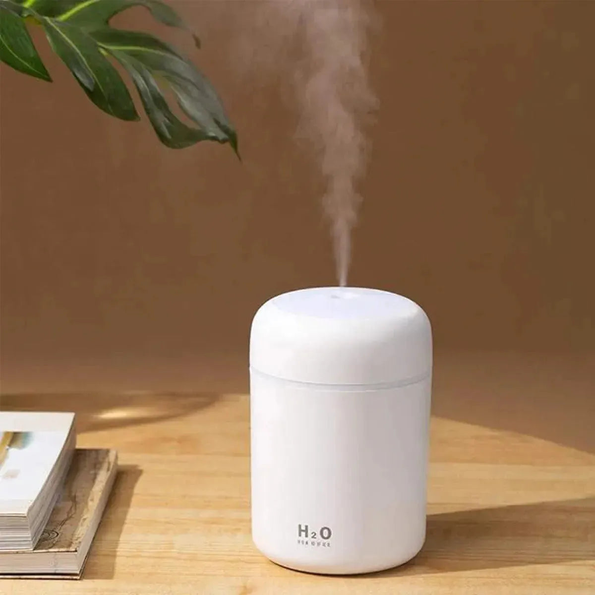 Portable Mini Colorful Humidifier, USB Powered Desktop Humidifier with Ambient Light, Home Humidifier For Home Office Bedroom &amp; Car Use - truelything.com