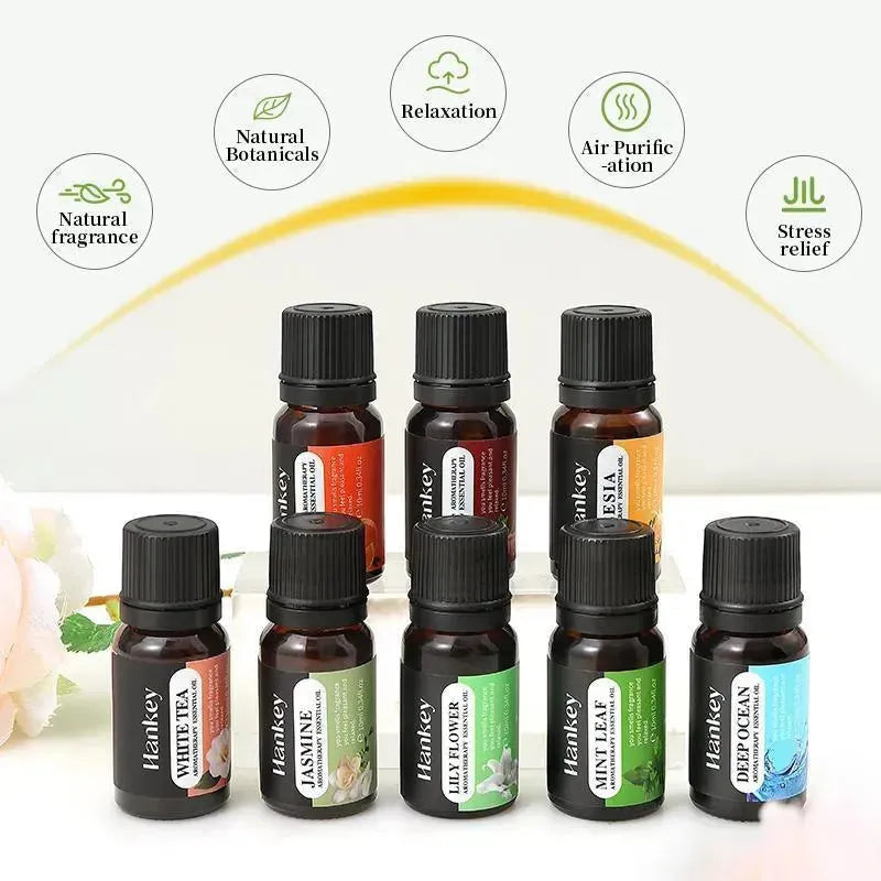 Aromatherapy essential oil set boxed aromatherapy lamp aromatherapy furnace humidifier with essential oil household essential oil purification - truelything.com